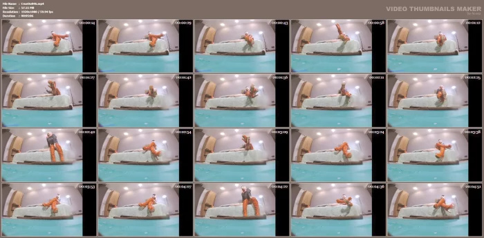 POVFace Sitting Yoga Pants - CRUEL DOMINATION / BEAUTIFUL GIRLS - MP4
