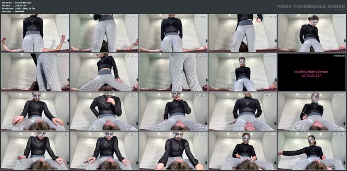 I'll Sit On Your Face With My Ass And Then I'll Spit On Your Stinky Face - CRUEL DOMINATION / BEAUTIFUL GIRLS - MP4