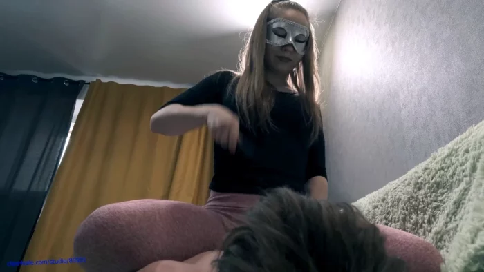 I Beat The Slave's Face With A Whip, Trample The Body With My Feet And Spit In His Face - CRUEL DOMINATION / BEAUTIFUL GIRLS - MP4