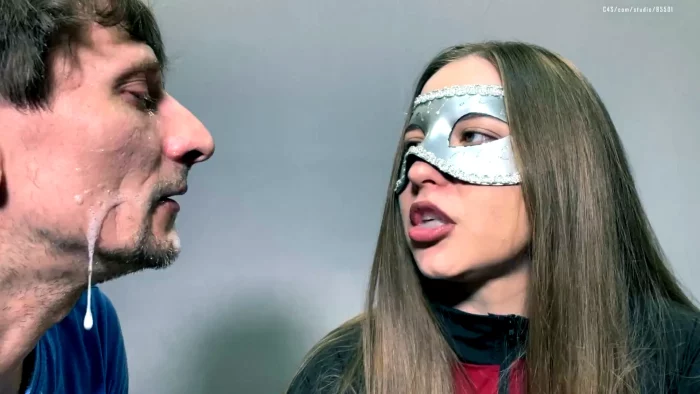 I Paint My Beautiful Lips, And Spit In The Slave's Mouth - CRUEL DOMINATION / BEAUTIFUL GIRLS - MP4