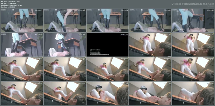 I Stomp On The Slave's Feet - CRUEL DOMINATION / BEAUTIFUL GIRLS - MP4