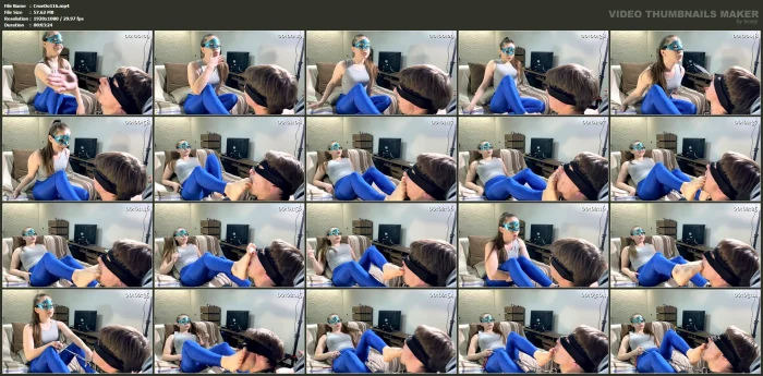 I Tied The Slave To The Battery, Now I Will Beat Him And Humiliate Him - CRUEL DOMINATION / BEAUTIFUL GIRLS - MP4