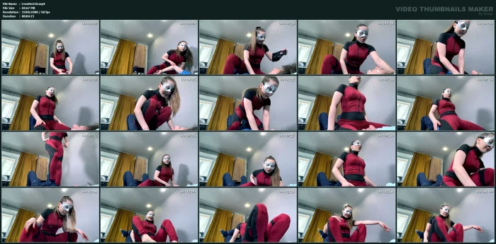My Ass Squeezes Your Chest, I Spit In The Slave's Face, His Soul - CRUEL DOMINATION / BEAUTIFUL GIRLS - MP4