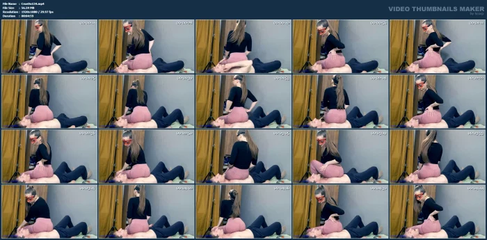 My Beautiful Ass Is On Your Body, I Will Spit In Your Face And In Your Mouth - CRUEL DOMINATION / BEAUTIFUL GIRLS - MP4