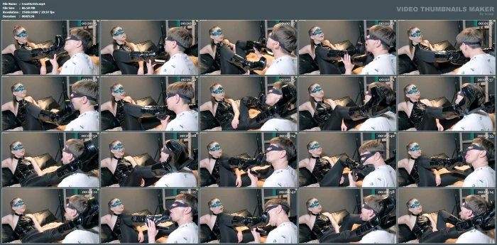 Princess Spits Profusely In The Slave's Face - CRUEL DOMINATION / BEAUTIFUL GIRLS - MP4