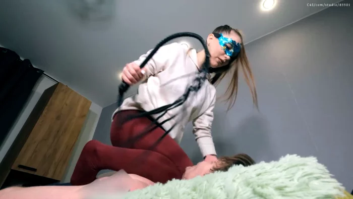Princess Spitting Trampling Spanking Humiliate A Slave 2 - CRUEL DOMINATION / BEAUTIFUL GIRLS - MP4