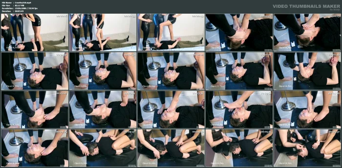 Princess Pretty Women Spit In Your Face And Make You Lick Your Smelly Feet - CRUEL DOMINATION / BEAUTIFUL GIRLS - MP4