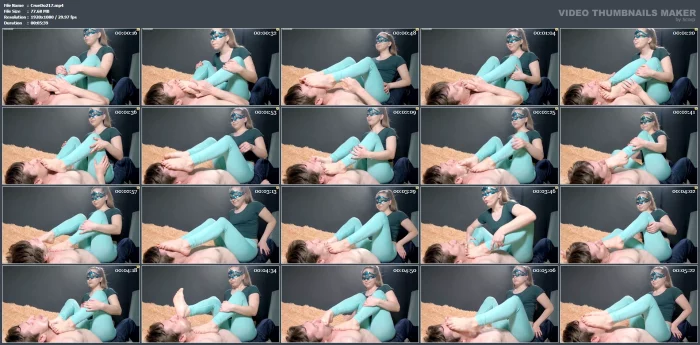 You Will Lick Her Feet And Fingers - CRUEL DOMINATION / BEAUTIFUL GIRLS - MP4