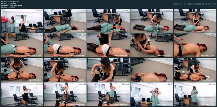Jess West, Cherry English - DAMSELSINPERIL - MP4