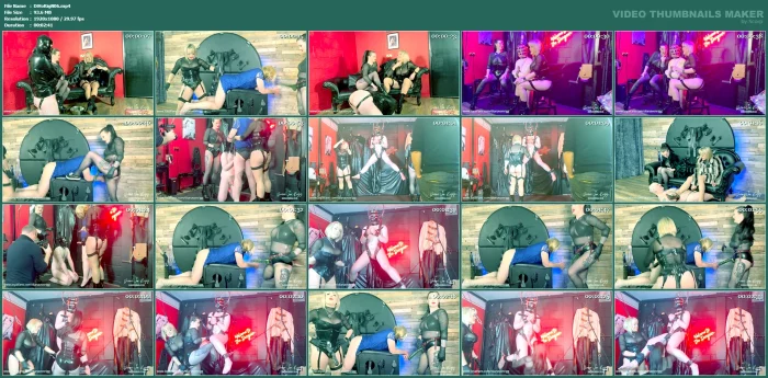 Behind The Scenes Fun With Mistress Tess - DIANA VON RIGG / MISTRESS DIANA - MP4