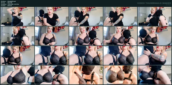 Leashed Armpit Worship - DIANA VON RIGG / MISTRESS DIANA - MP4