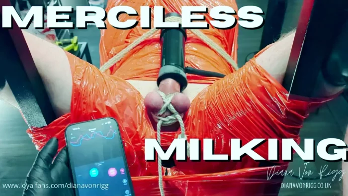Merciless Milking From Yours Truly - DIANA VON RIGG / MISTRESS DIANA - MP4