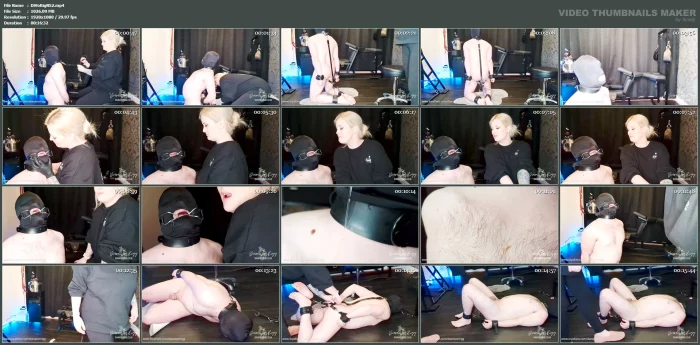 Struggle For My Spit - DIANA VON RIGG / MISTRESS DIANA - MP4