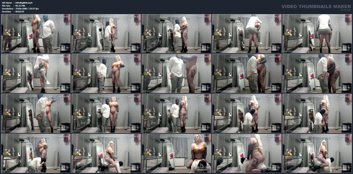 Your Goddess Is Bigger, Stronger And Taller Than You! - DIANA VON RIGG / MISTRESS DIANA - MP4