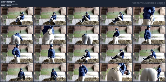 Brushing Off The Hay - GODDESS EPONA - EQUESTRIAN FINDOM - MP4