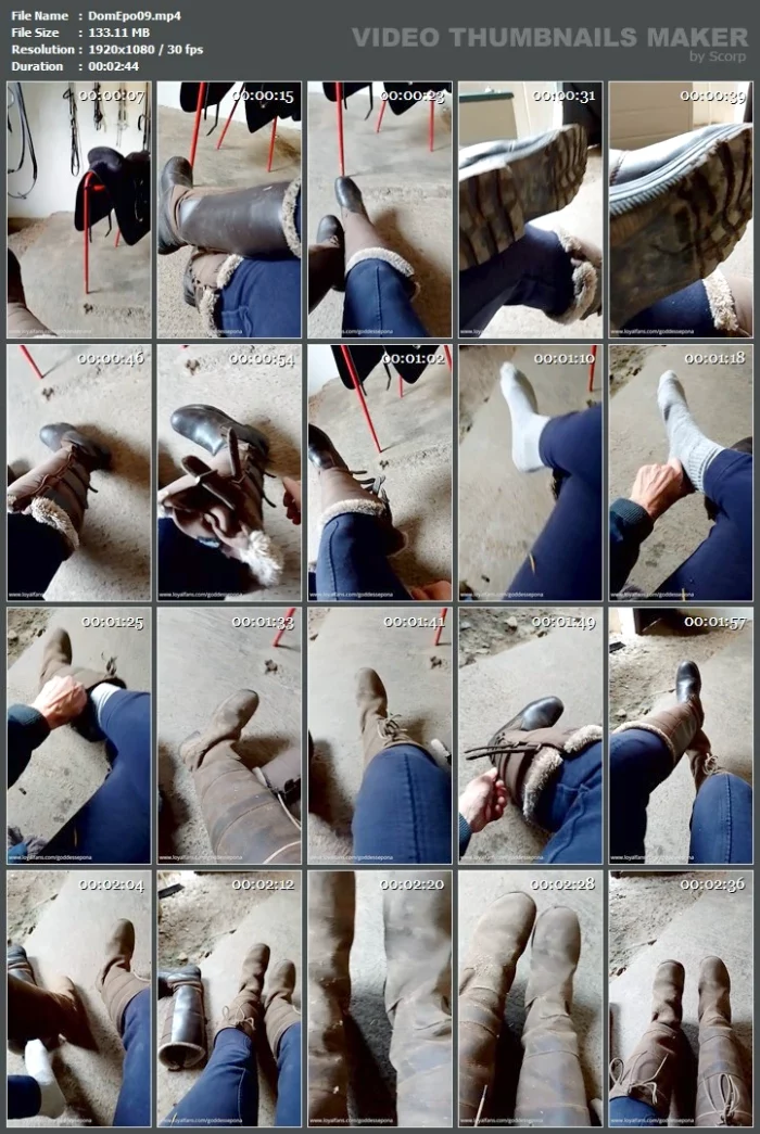 Come In To My Tackroom - GODDESS EPONA - EQUESTRIAN FINDOM - MP4