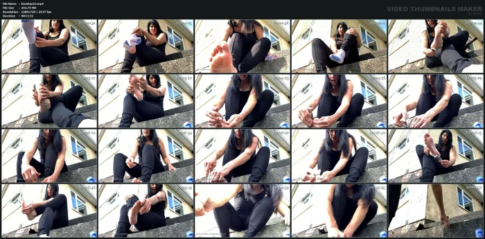 Do You Want The Toe Nail Clippings? - GODDESS EPONA - EQUESTRIAN FINDOM - MP4