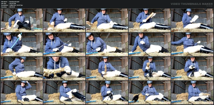 I Found A Straw Cock - GODDESS EPONA - EQUESTRIAN FINDOM - MP4