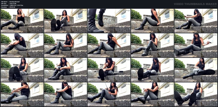 Put Your Money Under My Riding Boot - GODDESS EPONA - EQUESTRIAN FINDOM - MP4