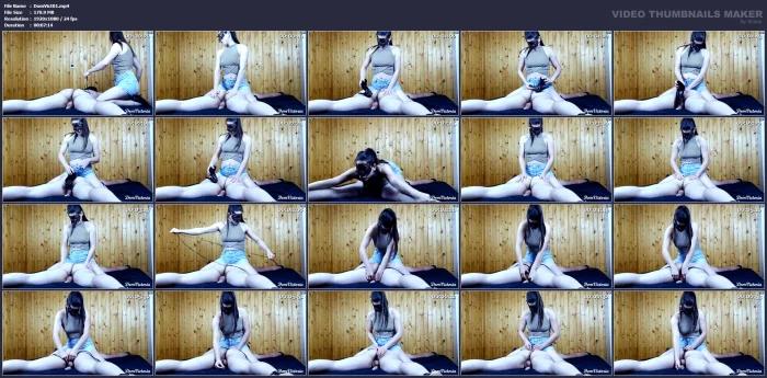 I Edge My Pet And Slap His Tied Balls - DOMVICTORIA - MP4