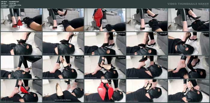 Another Pair Of Heels Needs Cleaning After I Went Out To The Garden - DOMINA KIM - MP4