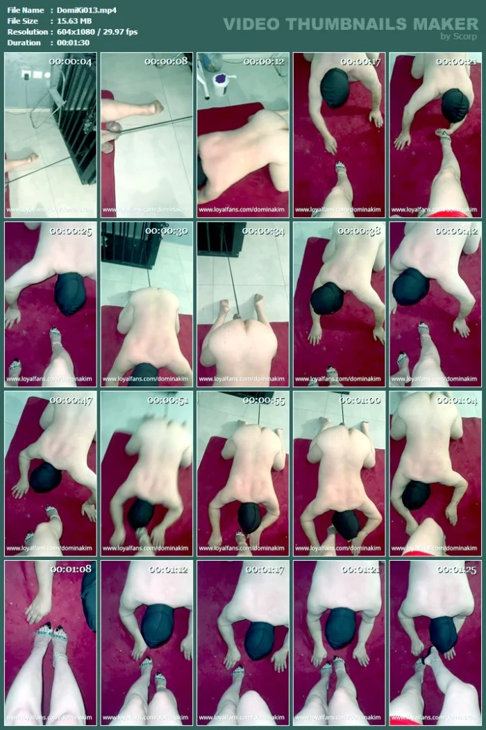 Beta Balls Deserve Nothing But Pain - DOMINA KIM - MP4