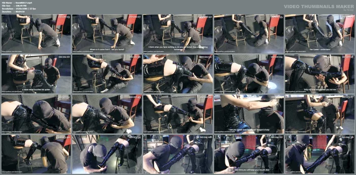 Boots Worship - DOMINA KIM - MP4