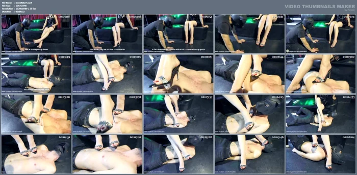 Do You Love Sports Shoes Or High Heels? - DOMINA KIM - MP4