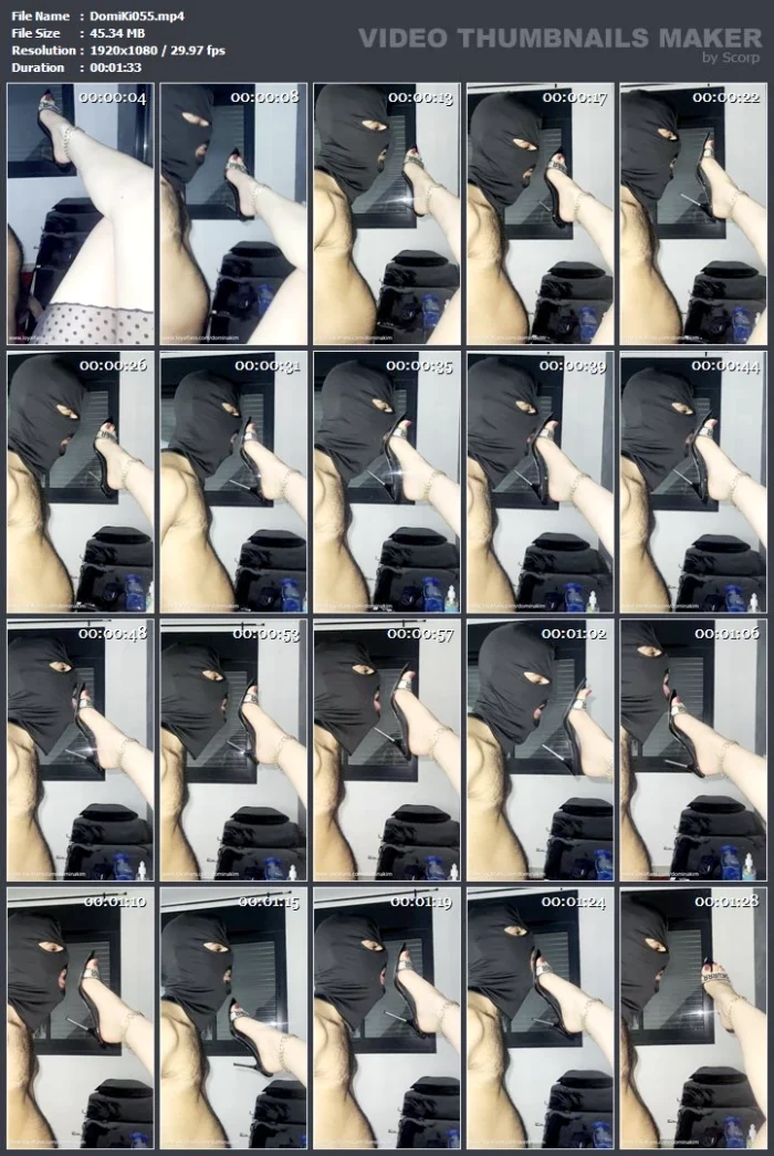 It's A Privilege To Lick My Heels So You Better Make Them Spotless! - DOMINA KIM - MP4