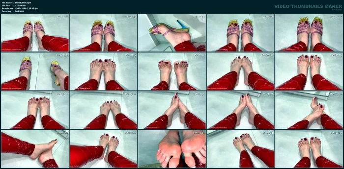 My Sexy Feet - DOMINA KIM - MP4