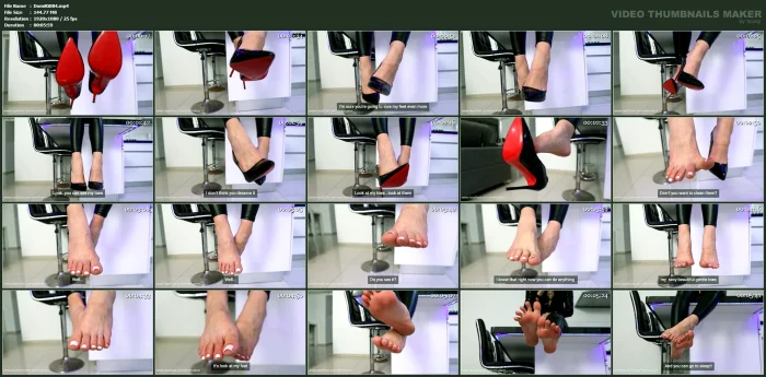 POV - Feet - DOMINA KIM - MP4