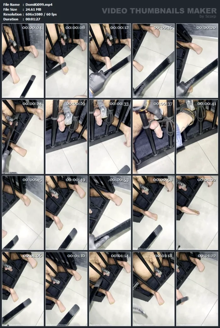 Spit Roasting This Caged Bitch And I’m Loving It - DOMINA KIM - MP4