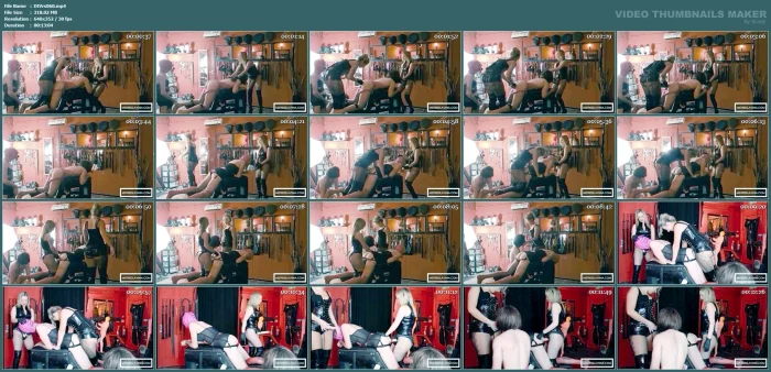 Goddess Cc - Full Session 2 Domme 2 Sissy Sluts - FEMDOM 2025 - MP4