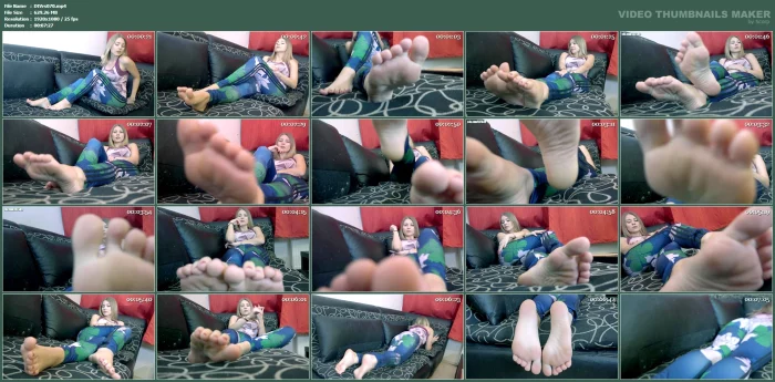 Goddess Gabriella - After Hard Training Worship My Tired Feet - FEMDOM 2025 - MP4