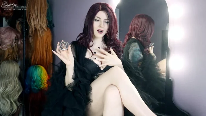 Goddess Kaylie Etheria - Shrunk Chastity - FEMDOM 2025 - MP4