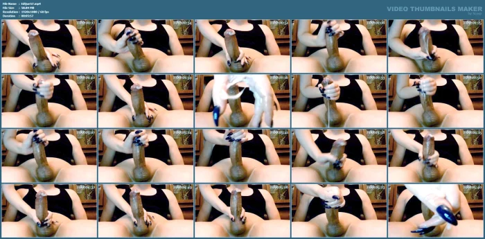 My Stebro Cums Like A Horse - Milking Huge Cum Load From Thick Cock - EDGEQUEEN69 - MP4