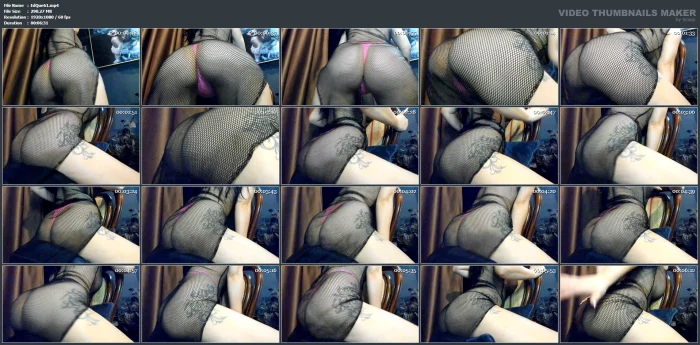 Perfect Big Booty Hottie Knows How To Edge Her Pussy Until Orgasm - Chair Humping - EDGEQUEEN69 - MP4