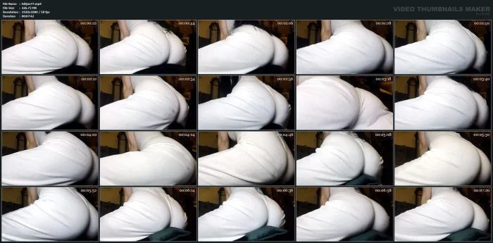 Wake Up & Dry Hump In White Pyjama - EDGEQUEEN69 - MP4