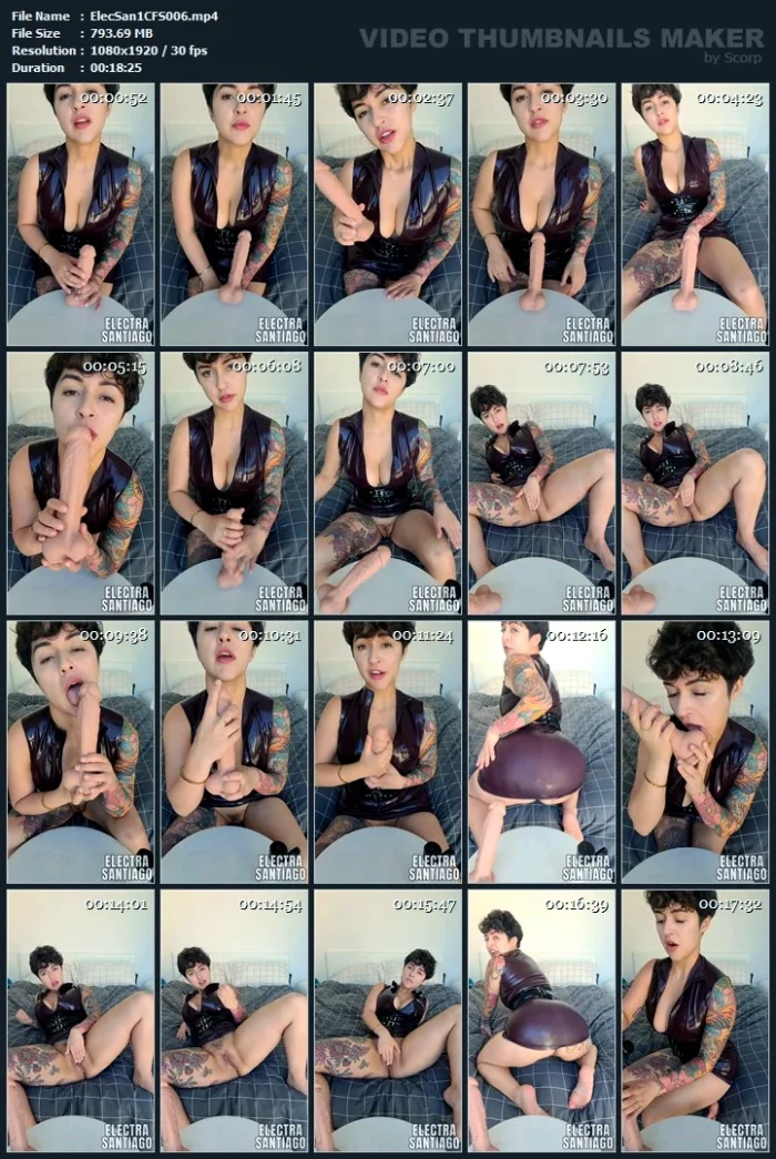 Bdsm JOI Pleasing Your Dominant Goddess - ELECTRA SANTIAGO - MP4
