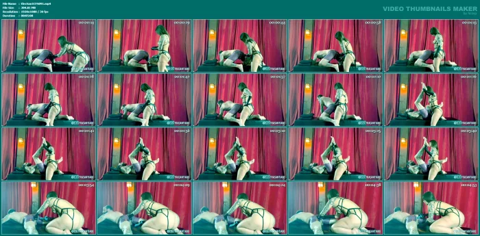 Sensually Pegging My Submissive - ELECTRA SANTIAGO - MP4