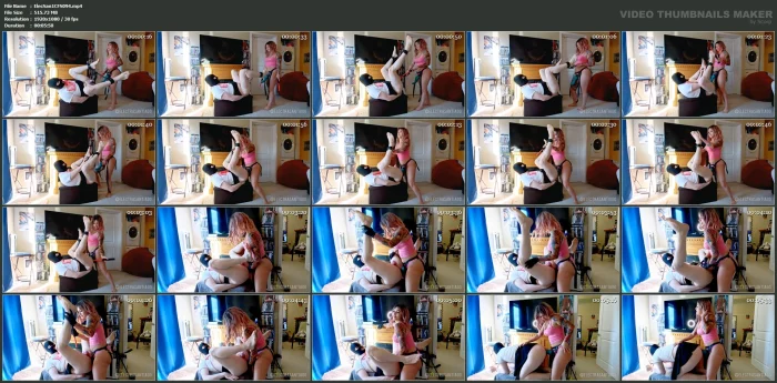 Sissy Slave Pegging And CBT - ELECTRA SANTIAGO - MP4