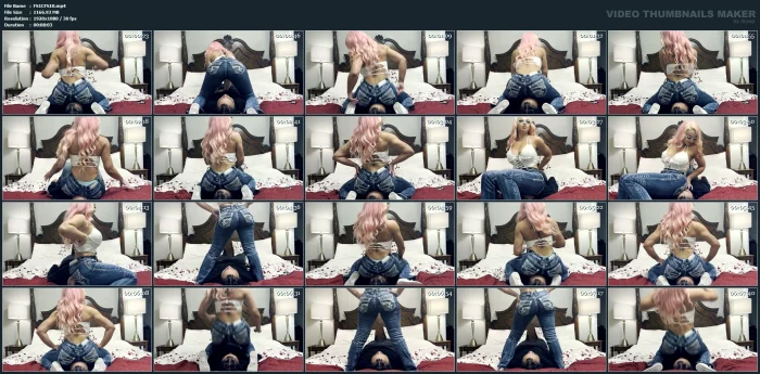 Goddess Mstrigga Jeans Buttdrop - BRUTAL BADDIES - MP4