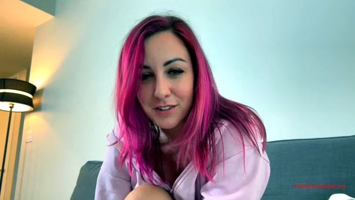 Dancer Capri Adopts A Pervy - FEMDOM PUPPY PLAY - MP4