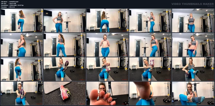 Sabliques Gym Sweat Pup Part 1 - FEMDOM PUPPY PLAY - MP4