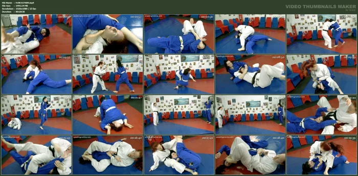 Inferno Vs Ivy Rain Gi Feet - GI FEET VIXENS - MP4