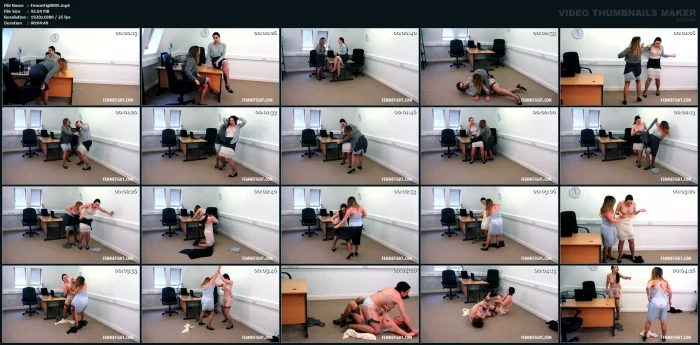 Alicia VS Siobhan Graves 2 - FEMMEFIGHT - MP4