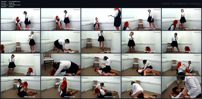 Arabella Langford VS Dolliiy - FEMMEFIGHT - MP4