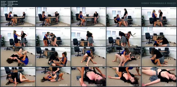 Jen Bailey VS Melissa Tongue - FEMMEFIGHT - MP4