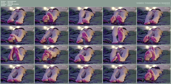 For My Feet Lovers - A Little Session By Myself - FORPEACHSAKE - MP4