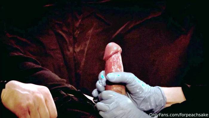 The Way His Fat Cock Pulsate After Orgasm - FORPEACHSAKE - MP4